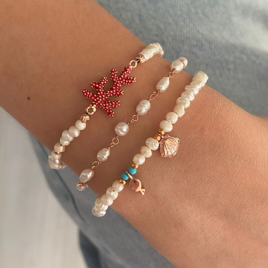 Freshwater Pearl Bracelet Set